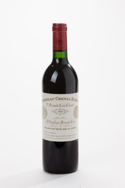 null 1 bouteille Château Cheval Blanc - Saint Emilion GCC 1988