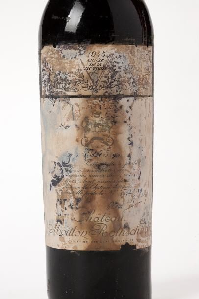  1 bouteille Château Mouton Rothschild - «Année de la victoire» - Pauillac GCC -...