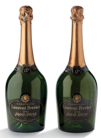null 2 bouteilles Champagne Brut «Grand Siècle» - Laurent Perrier NM