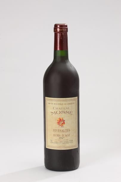null 1 bouteille Chateau Mossé - Rivesaltes Hors d ‘Age 1947