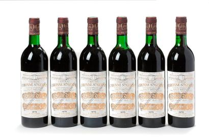 HAUT MÉDOC 12 75cl Château Caronne Saint-Gemme
1975