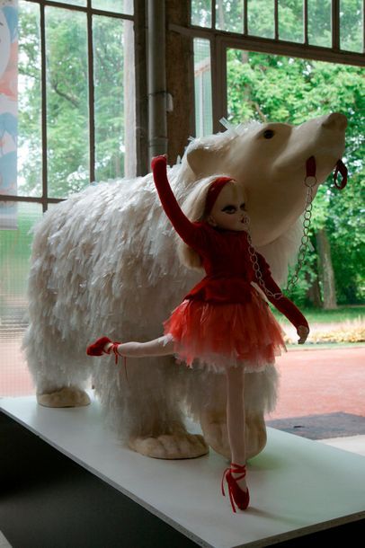 null Claire Pontonnier & Iketut Suardana : "L'ours et la danseuse" - création plastique...