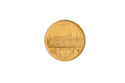 null Autriche
Vienne - Médaille - sans date équivalent de 12 ducats, quelques marques...