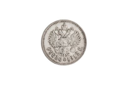 null Russie
Nicolas II - 1 rouble - 1912 traces de nettoyage à l'avers