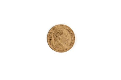 null France
Napoléon III 10 francs 1868 BB usure 
M 1466