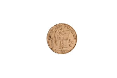 null France
3è Rép.
20 francs 1886
M 1808