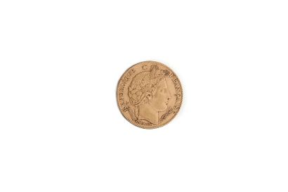 null France
3è Rép.
10 francs 1899
M 1840