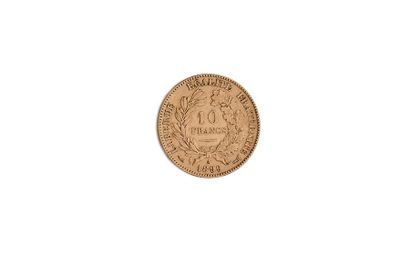 null France
3è Rép.
10 francs 1899
M 1840