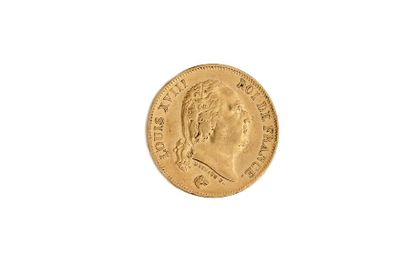 null France
Louis XVIII - 40 francs - 1817 A
M 648