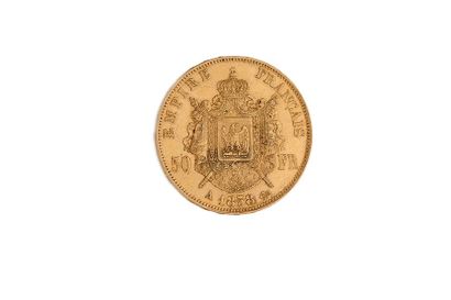 null France
Napoléon III - 50 francs - 1858 A
M 1423