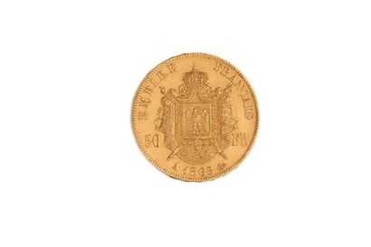 null France
Napoléon III - 50 francs - 1866 A légères hairlines mais monnaie agréable
VG...