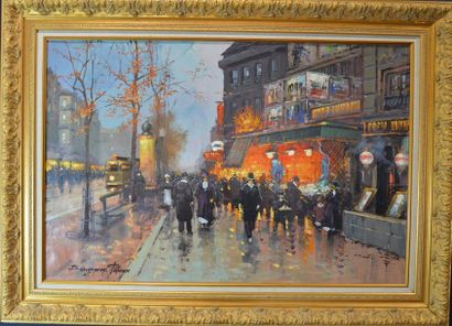 null Vladimir FOMINE (1948)

Boulevard parisien.

Huile sur toile signée en bas à...