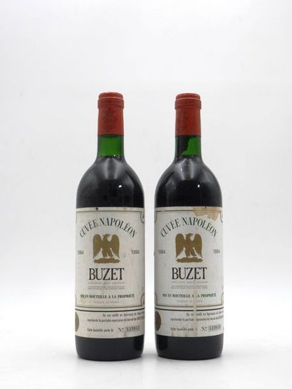 null 2 B BUZET CUVÉE NAPOLÉON (e.t.h. légères à e.l.a.) Vignerons de Buzet 1984