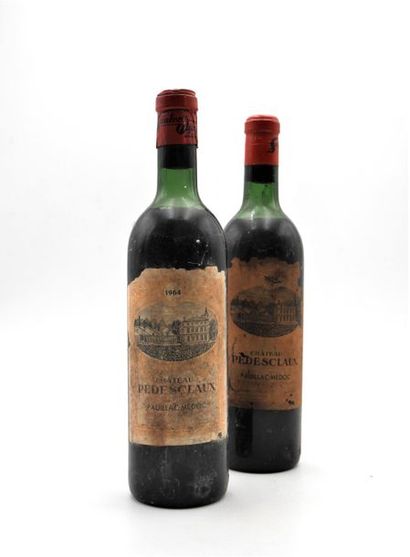 null 2 B CHÂTEAU PÉDESCLAUX (1 H.E; 1 M.E.+; e.t.a.) GCC5 Pauillac 1964