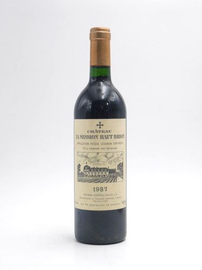 null 1 B CHÂTEAU LA MISSION HAUT BRION CC Graves 1987