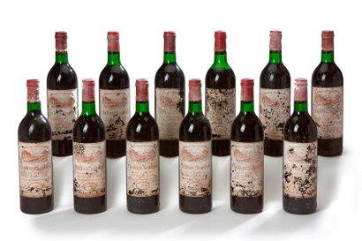 null 12 blles Château Soutard - 1976 - Saint-Emilion GCC



niveaux BG/ étiquettes...