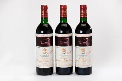 null 3 blles Château Mouton-Rothschild - 1990 - 1er GCC Pauillac



nvx BG, étiquettes...