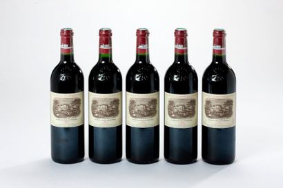 null 5 blles Château Lafite-Rothschild - 2002 - 1er GCC Pauillac