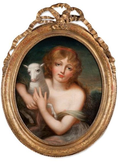 Ecole FRANCAISE du début du XIXe siècle, suiveur de Jean-Baptiste GREUZE L'INNOCENCE
Sur...