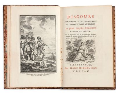 Jean-Jacques ROUSSEAU (1712-1778) Discours sur l'origine et les fondemens de l'inégalité...