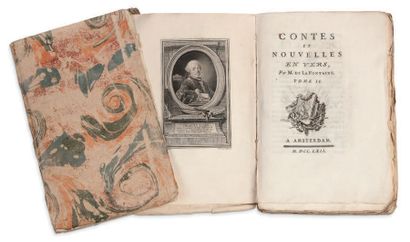 Jean de LA FONTAINE (1621-1695) Contes et nouvelles en vers. Amsterdam [Paris], 1762....