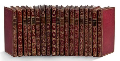 GRAVELOT COCHIN Almanach iconologique
Paris, Lattré, 1765-1779. 19 vol.(2 années...