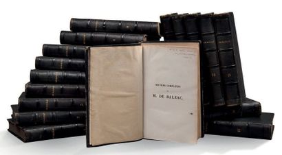 Honoré de balzac (1799-1850) Oeuvres complètes. La Comédie humaine... À Paris, Furne...