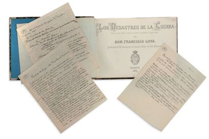 Francisco DE GOYA (1746-1828) Los Desastres de la Guerra Coleccion de ochenta laminas...