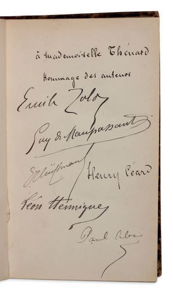  Les Soirées de Médan Emile Zola, Guy de Maupassant, J.-K. Huysmans, Henry Céard,...