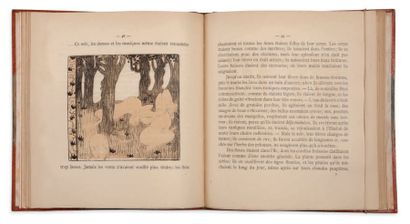 DENIS/GIDE (ANDRÉ) Le Voyage d'Urien.
Paris, Librairie de l'Art indépendant, 1893....