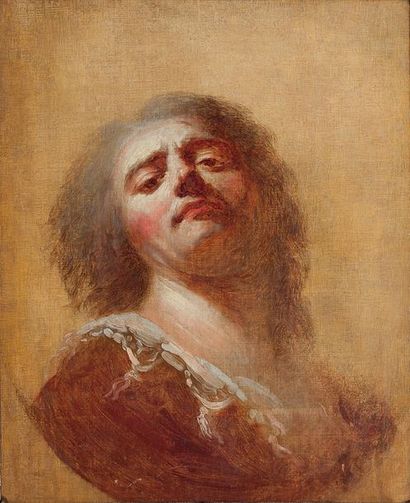 ECOLE FRANCAISE VERS 1780, ENTOURAGE DE JEAN-BERNARD RESTOUT Figure d'expression
Toile...