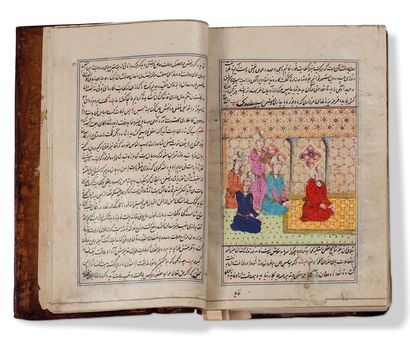 null MANUSCRIT LITTÉRAIRE PERSAN, IRAN, DATÉ 1159 H. - 1746
Manuscrit persan sur...