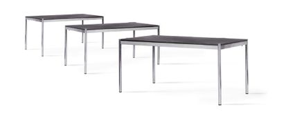 FRITZ HALLER (1924) & PAUL SCHÄRER (1933) 
Table
Bois, acier
74 x 154 x 80 cm.
USM,...