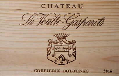 null 6 B CORBIÈRES CUVÉE ROMAIN PAUC (Caisse Bois) Château la Voulte-Gasparets 2...