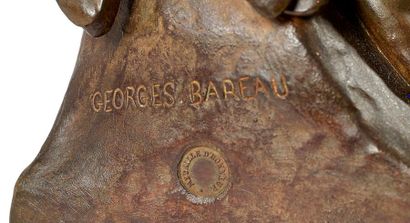 null GEORGES BAREAU (1866-1931)

Le temps créant la sagesse

Bronze à patine brune

Signé

H:...