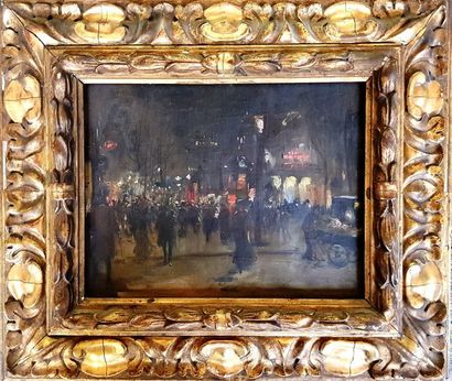null GEORGES STEIN (1870-1955)

Paris

Huile sur toile, signée et titrée en bas à...