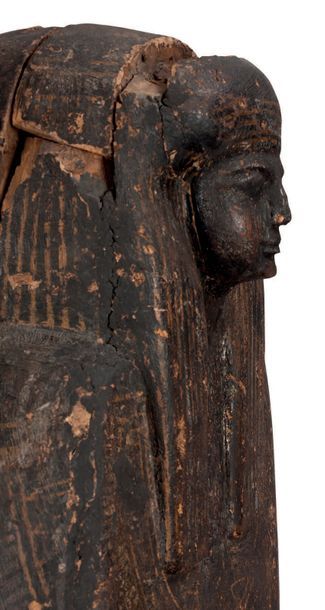 null SARCOPHAGE. EGYPTE, IIIE PÉRIODE INTERMÉDIAIRE (1069 - 664 AV. J.-C.).
AN EGYPTIAN...