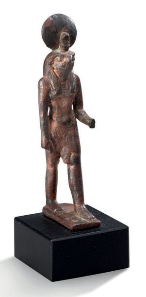 null RÊ ORAKTI OU DIEU MONTOU EGYPTE, BASSE EPOQUE (664 - 332 AV. J.-C.).
AN EGYPTIAN...