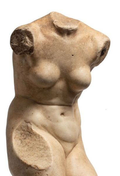 null ? RARE TORSE D'APHRODITE (VENUS) EN TORSION. FIN DE L'EPOQUE HELLENISTIQUE OU,...