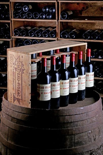 null 12 Blles Château Figeac - 2005 - Premier grand cru Saint-Emilion classé B -...