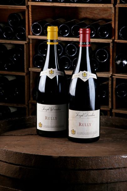 null MIX: 2 Magnums: 1 Mag Rully Blanc - 2010 - Domaine Joseph Drouhin + 1 Mag Rully...