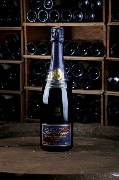 null 1 Blles Champagne "Cuvée Winston Churchill"- 1998 - Pol Roger - état/ condition:...