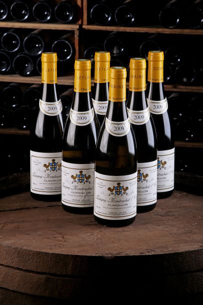 null 6 Blles Puligny-Montrachet 1er Cru "Clavoillon" - 2009 - Domaine Leflaive -...