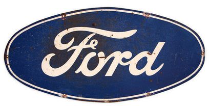 Ford Lot de 2 tôles peintes double face
Etat moyen
Dim: 57 X 120 et 79 X 60 cm e...