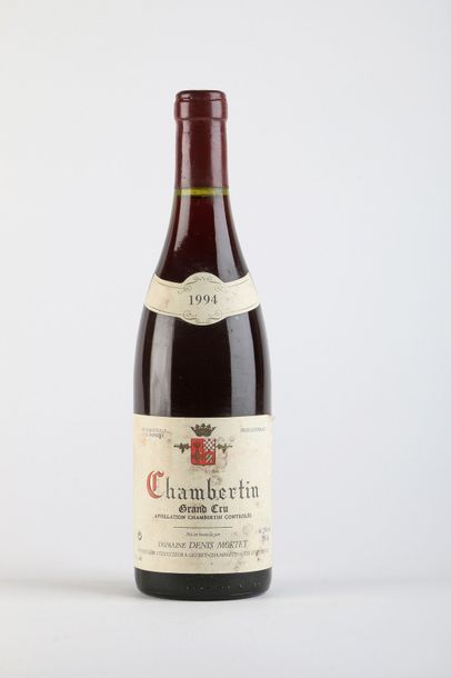 null 1 B CHAMBERTIN (Grand Cru) e.t.h. à e.l.a, clm.s. légères - 1994 - Denis Mo...