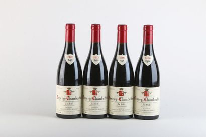 null 4 B GEVREY-CHAMBERTIN AU VELLÉ (1 accroc léger étiquette) - 2000 - Denis Mo...