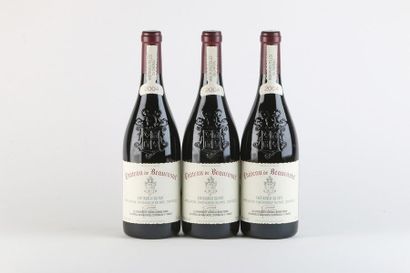 null 3 B CHATEAUNEUF DU PAPE Rouge - 2004 - Château de Beaucastel