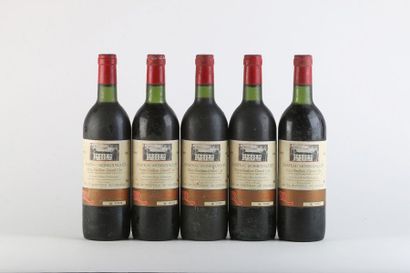 null 5 B CHÂTEAU MONBOUSQUET (3 B.G; e.t.h. légères; 1 c.c. légères) - 1982 - GCC...