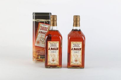 null 2 B RHUM LAJUS DU CARBET 75 Cl (1 en étui) - 2002 - Bally