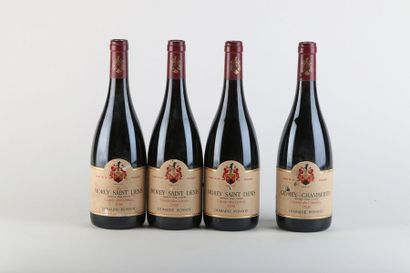 null 3 B MOREY SAINT-DENIS CUVÉE DES GRIVES (e.a.) - 1998 - Ponsot

1 B GEVREY-CHAMBERTIN...